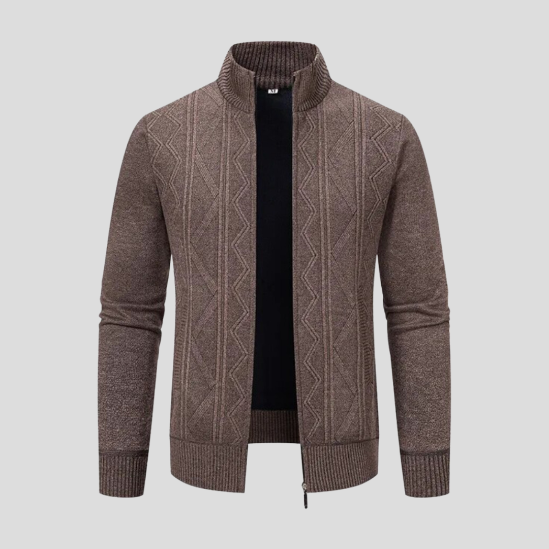 Krohn-e | Stilvolles Herrenjackett mit Muster