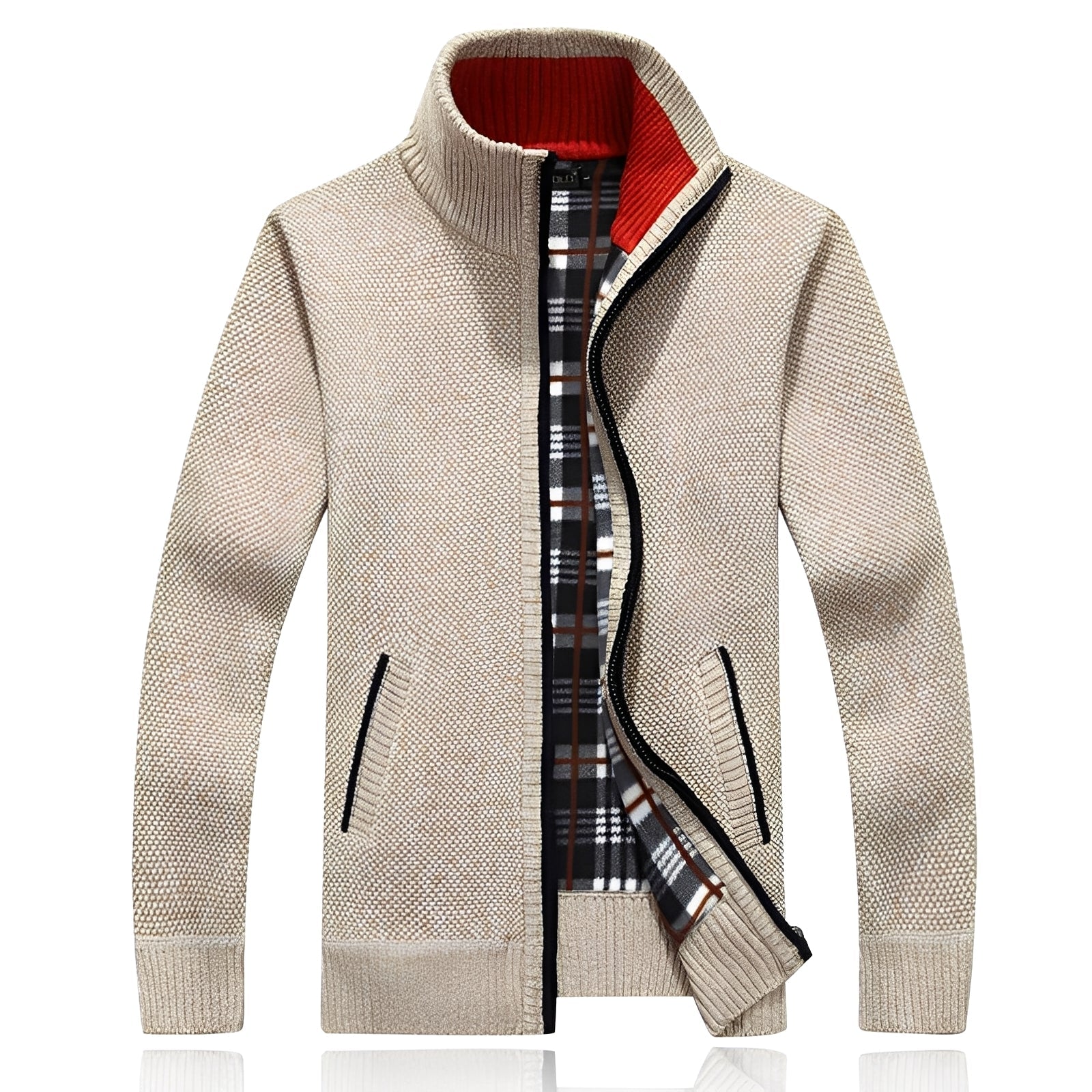 Krohn-e | Freizeitjacke mit Fleece-Futter für Männer