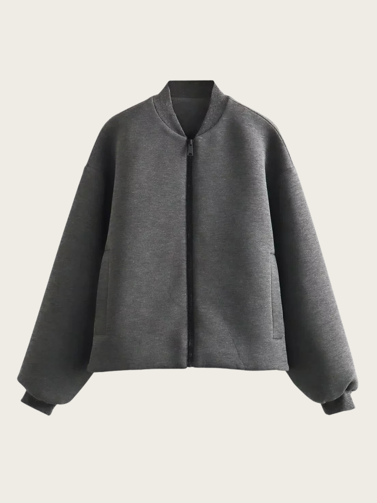 Krohn-e | Damen Bikerjacke mit Reißverschluss Xime