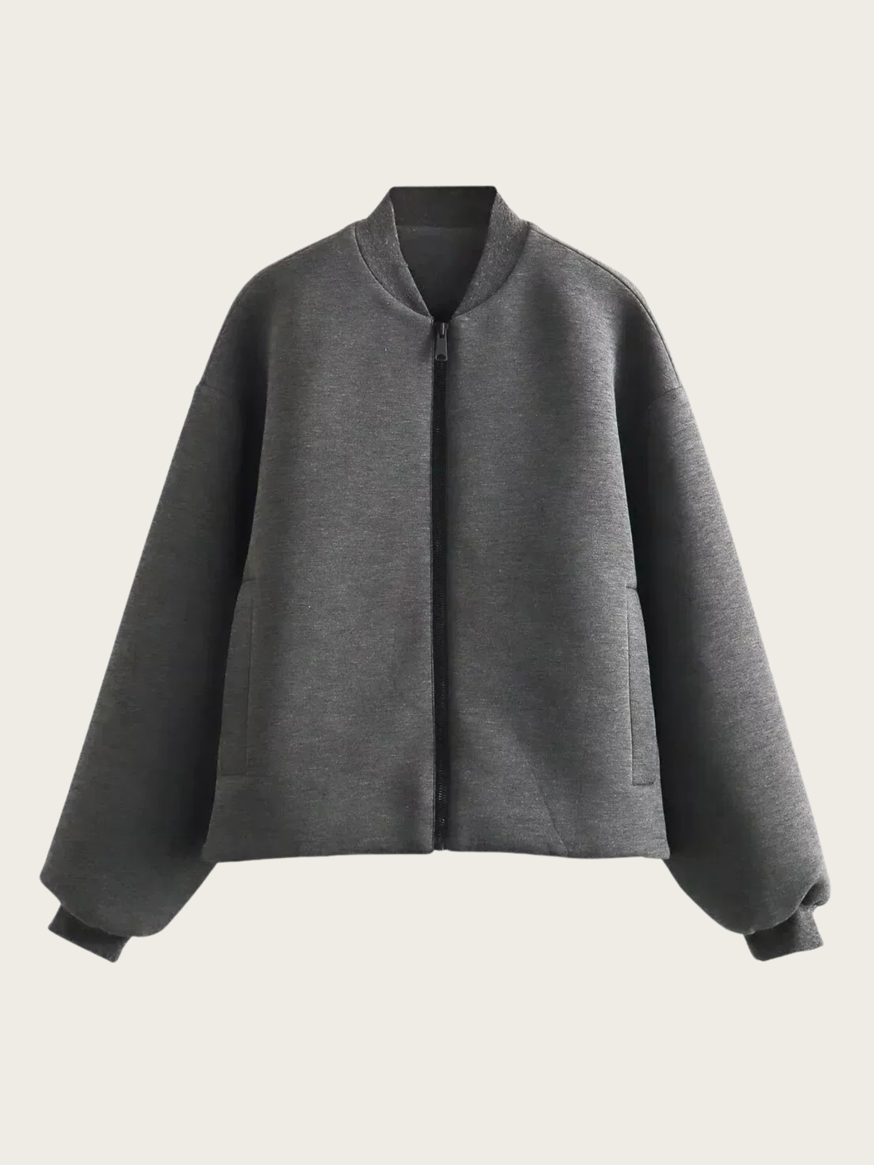 Krohn-e | Damen Bikerjacke mit Reißverschluss Xime