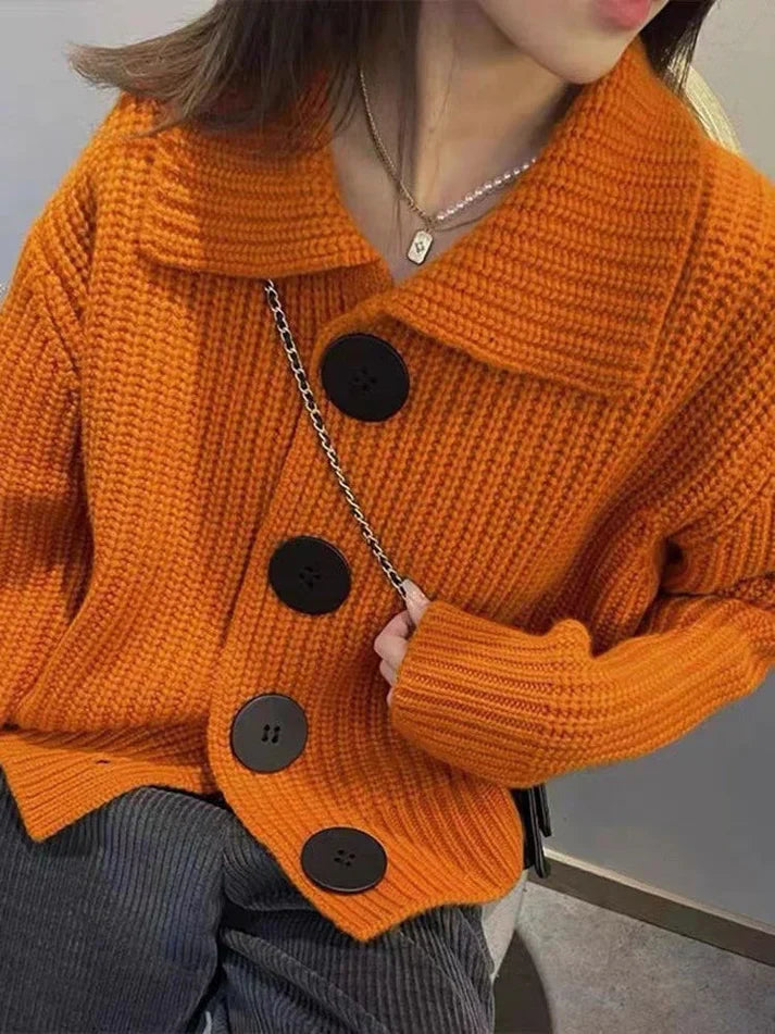 Pullover Maisie mit langem Arm und Kragen
 - Krohn-e