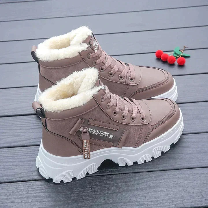 Krohn-e | Dicke Baumwoll-Schneestiefel