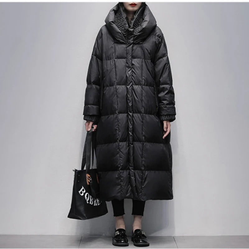 Krohn-e | Langfell Winterjacke für Damen