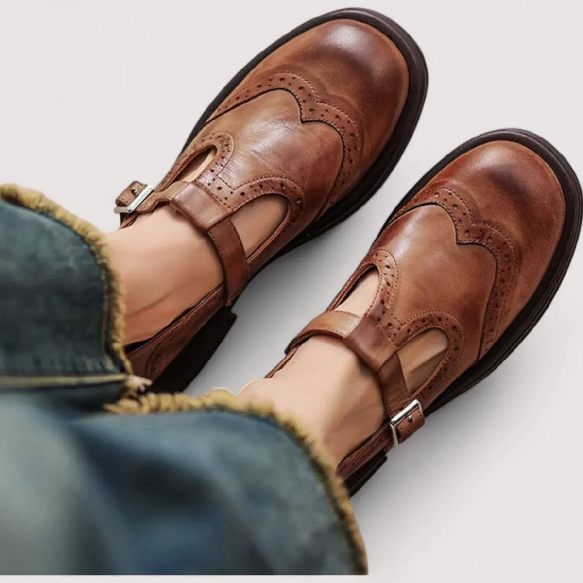 KROHN-E Damen Schuhe Fußgewölbestütze Gepolsterte Sohle