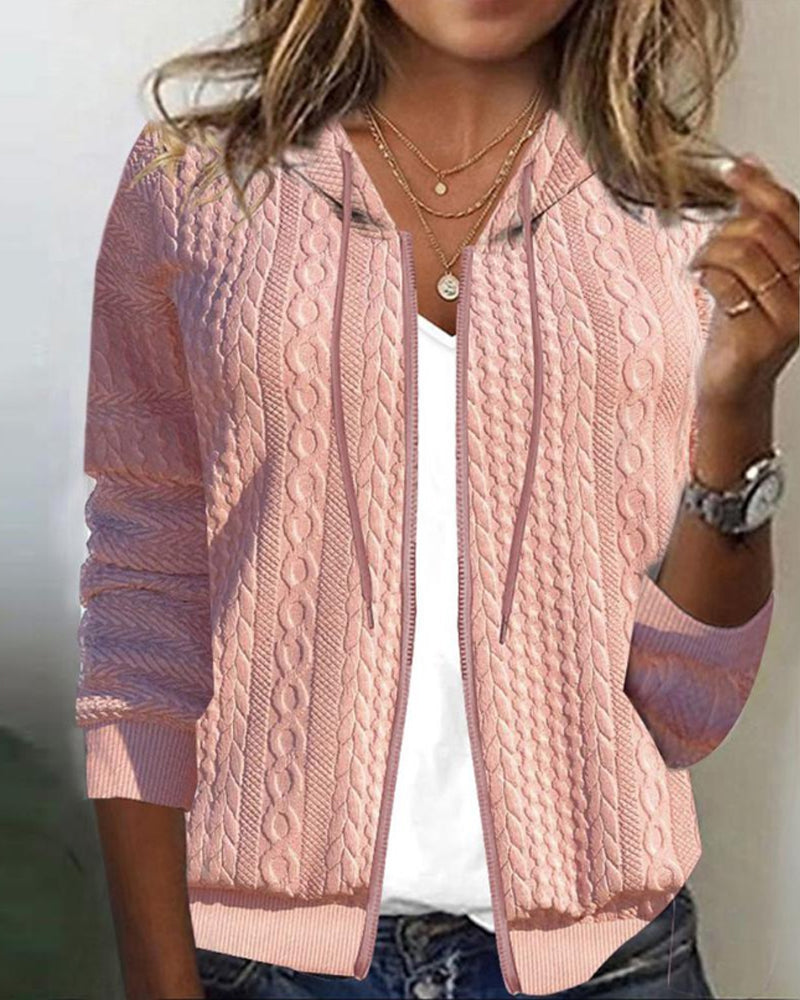 Einfarbige Kapuze von Fudus