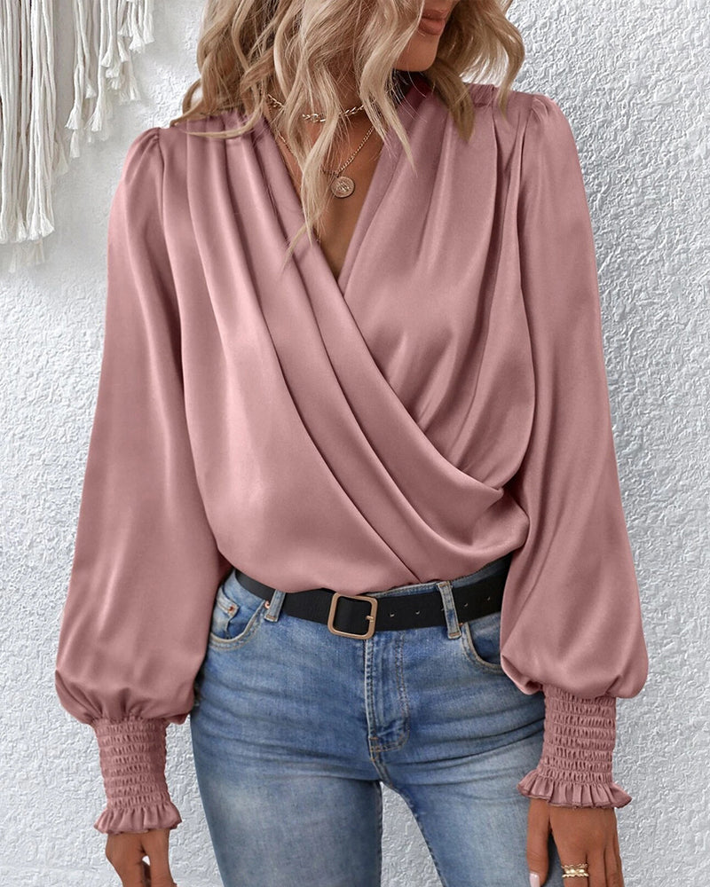 Rita Bluse – Elegante Bluse mit weiten Ärmeln