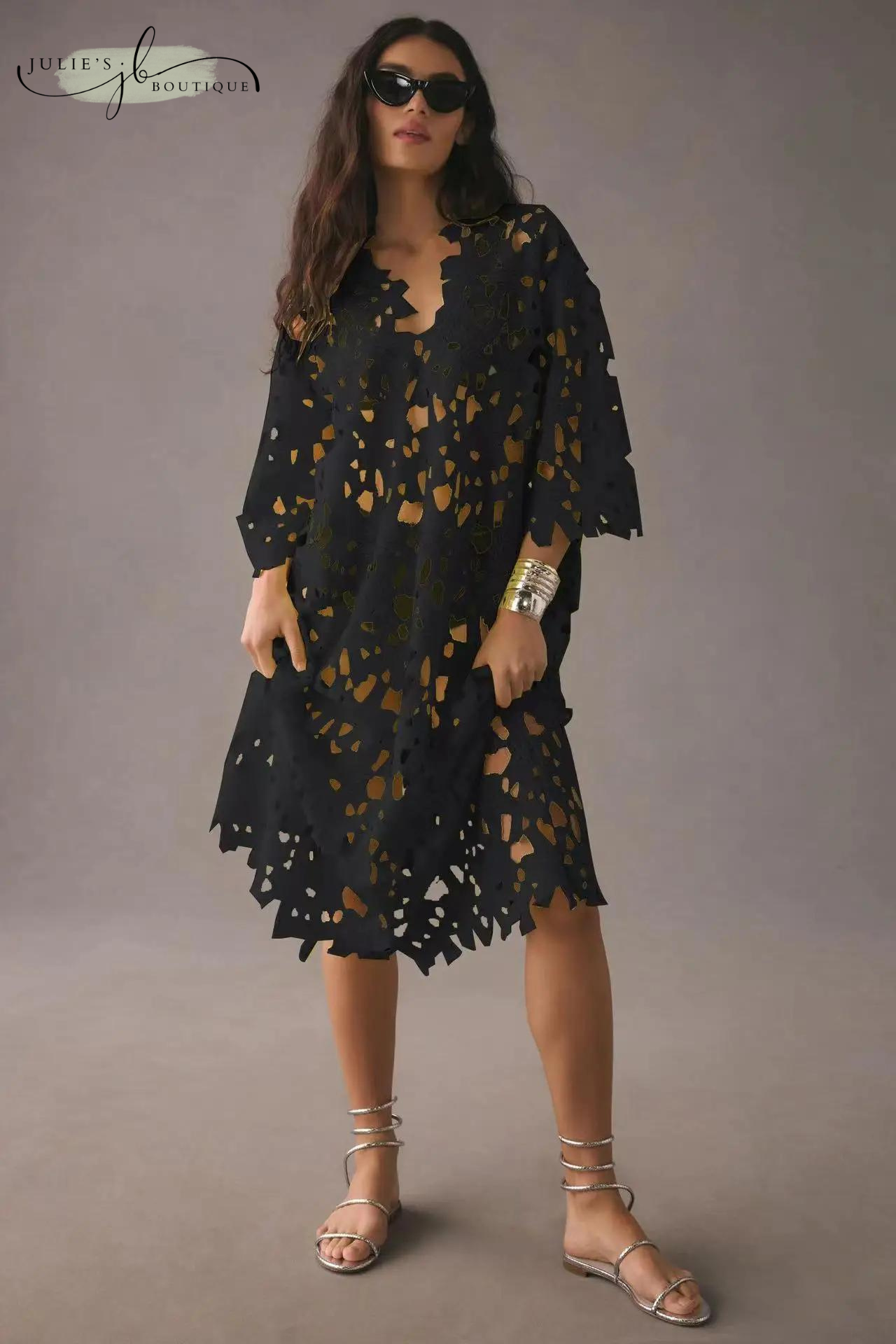 Langes, elegantes Kleid