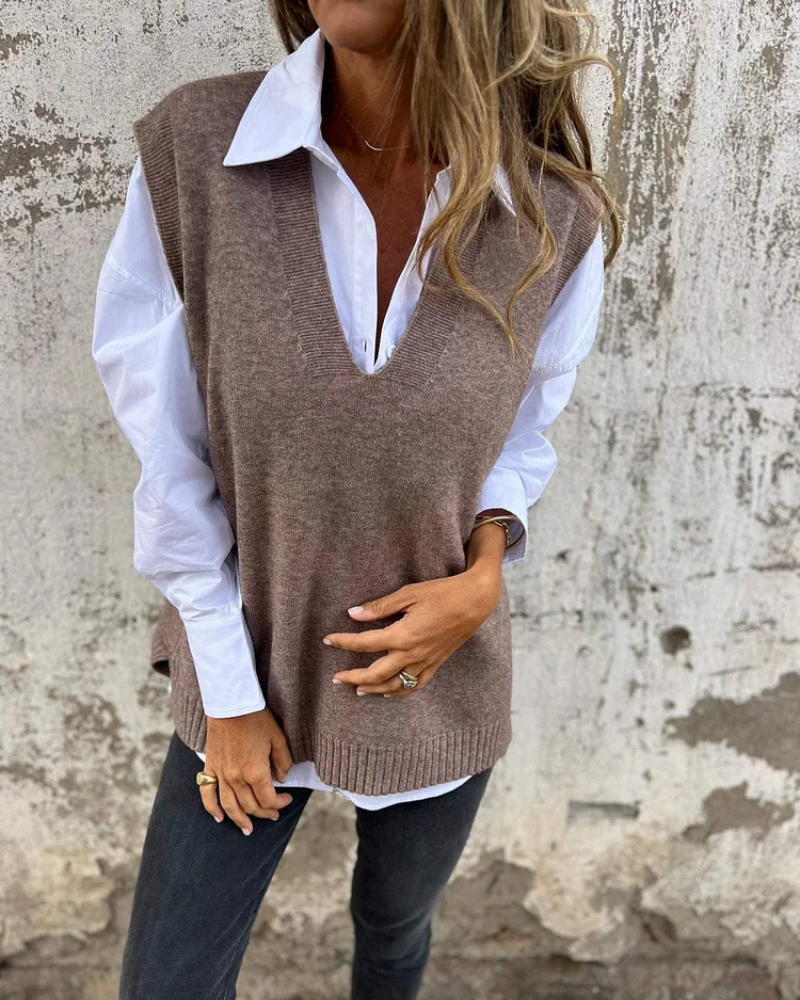 Krohn-e | Strickpullover-Weste