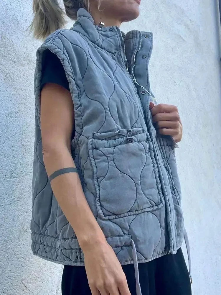 Krohn-e | Vintage Steppweste für alle Jahreszeiten