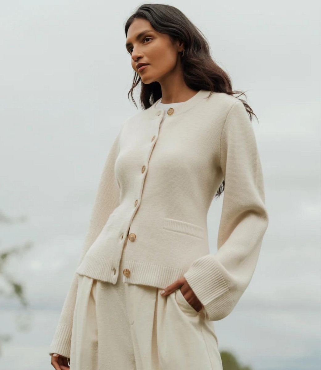 Krohn-e | Luxus Gestrickter Cardigan