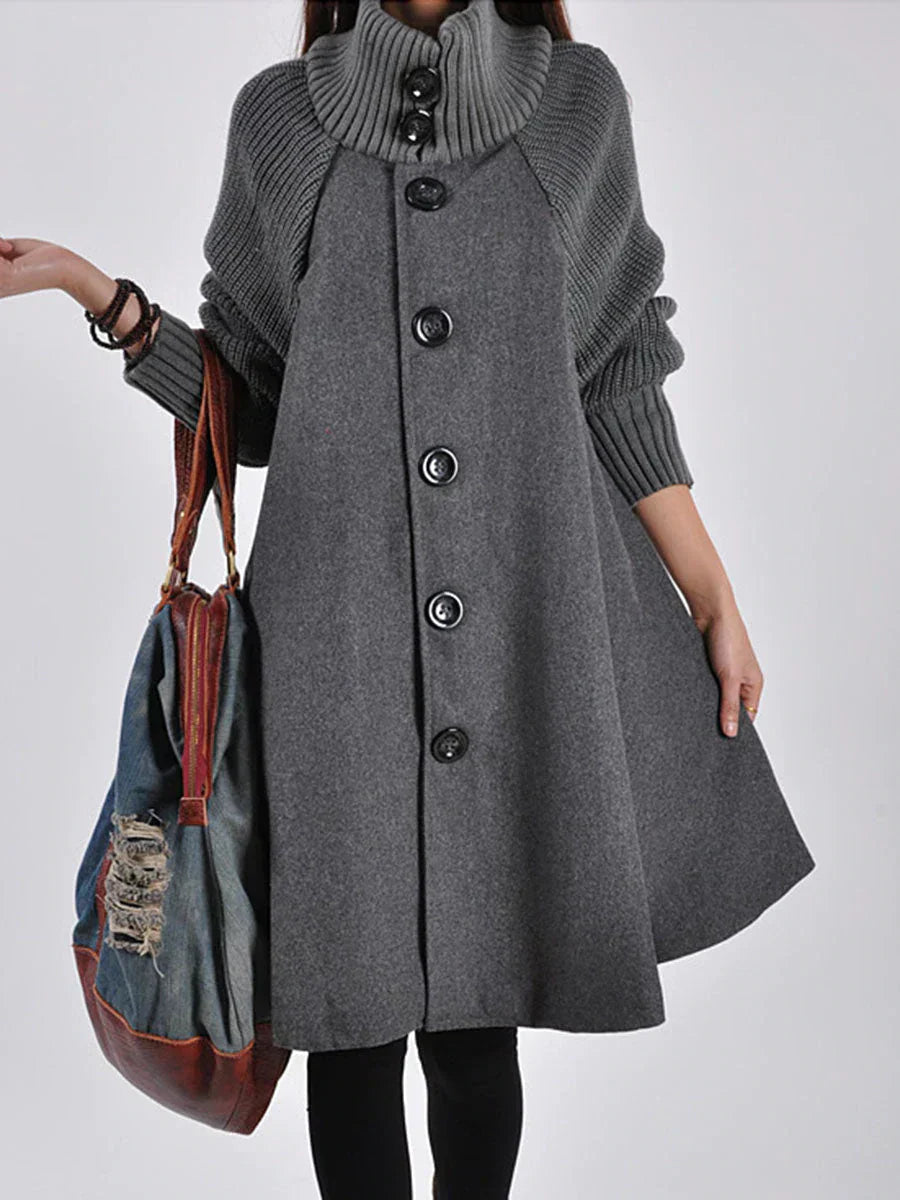 Krohn-e | Avantgarde Damenjacke Mit Besonderem Kragen