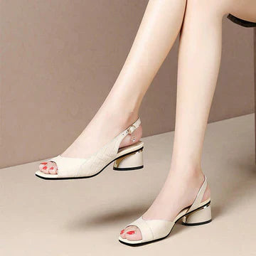 Damen-Sandalen Stella Maria mit offener Spitze