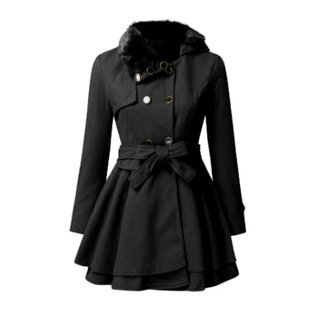 Krohn-e | Stilvoller Trenchcoat mit Gürtel für Damen Modernes Flair