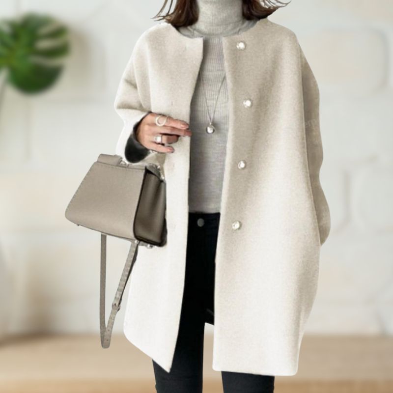 Krohn-e | Minimalistische Wollmantel Elegant und Warm Zeitloses Design