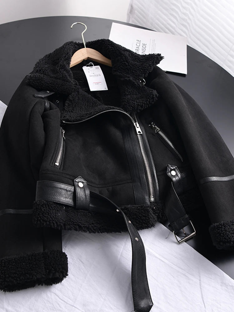 Krohn-e | Wildleder Winterjacke - Warm & Stilvoll