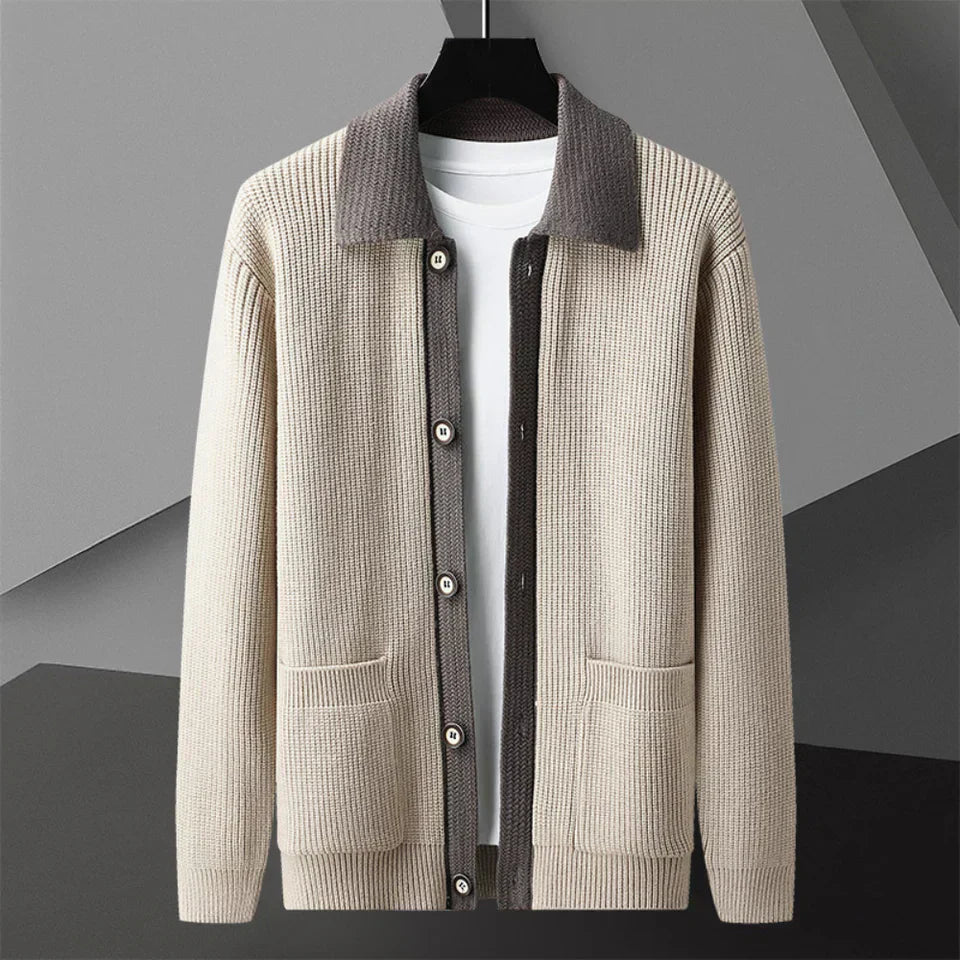 Krohn-e | Vintage-Inspirierte Strickjacke für Zeitlose Eleganz