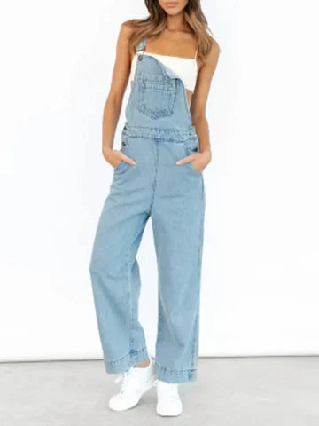 Noor Denim Jumpsuits