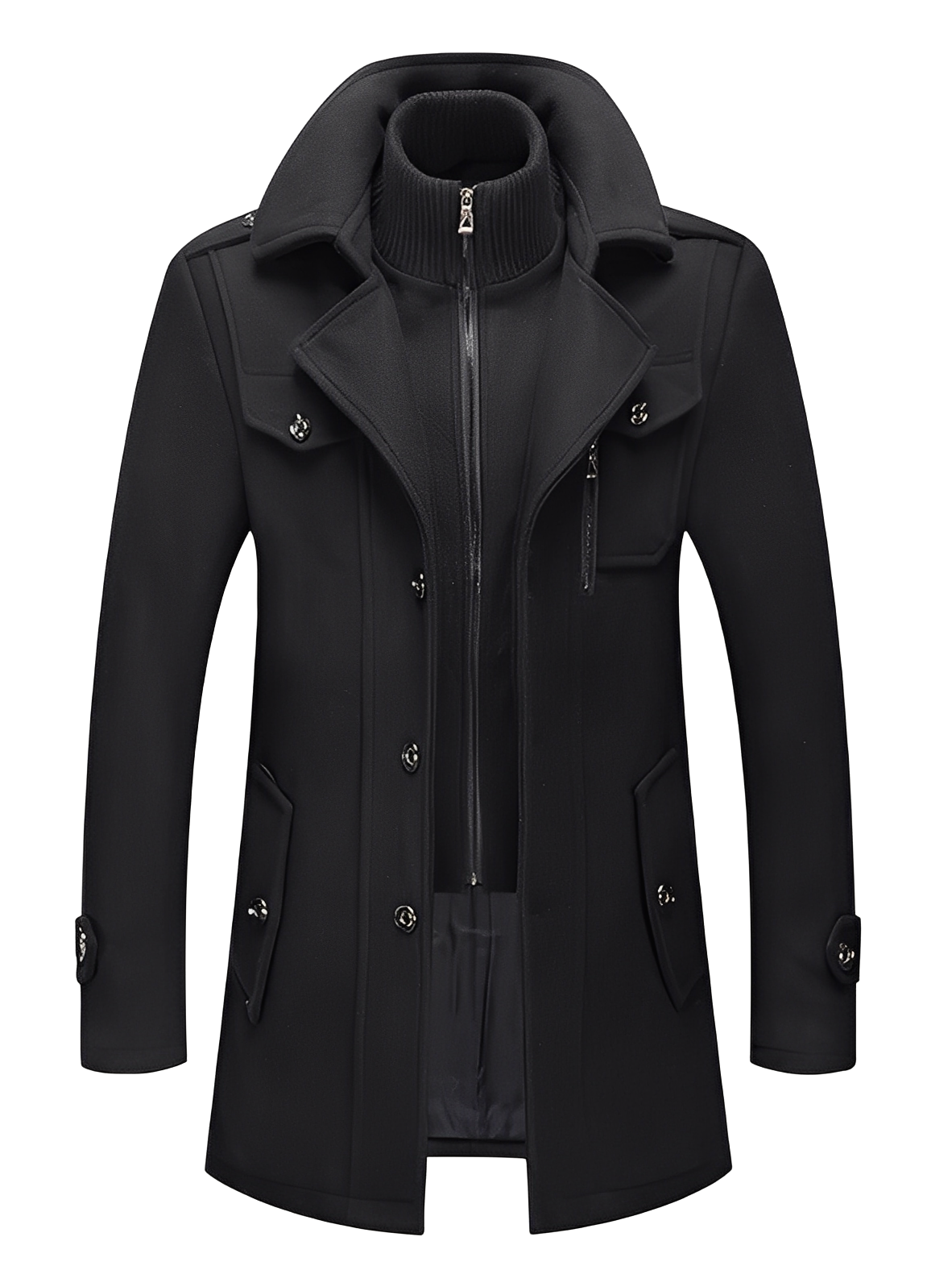 Krohn-e | Eleganter Trenchcoat für Herren