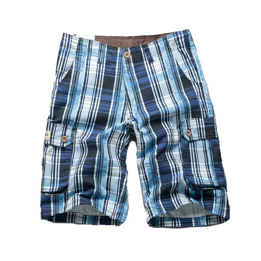 Baumwoll-Cargo Shorts für Herren, bequem am Strand