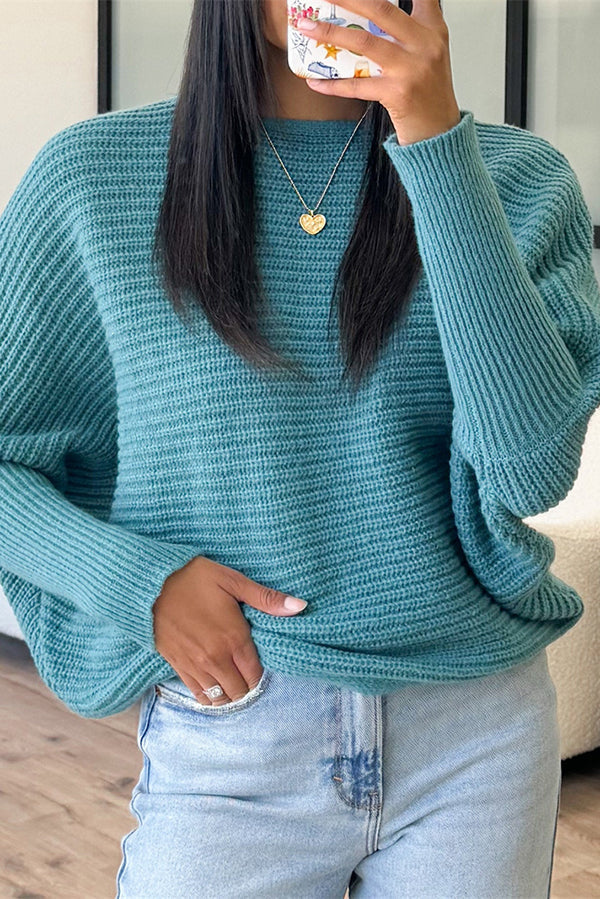 Krohn-e | Strickpullover mit Rundhalsausschnitt für Frauen