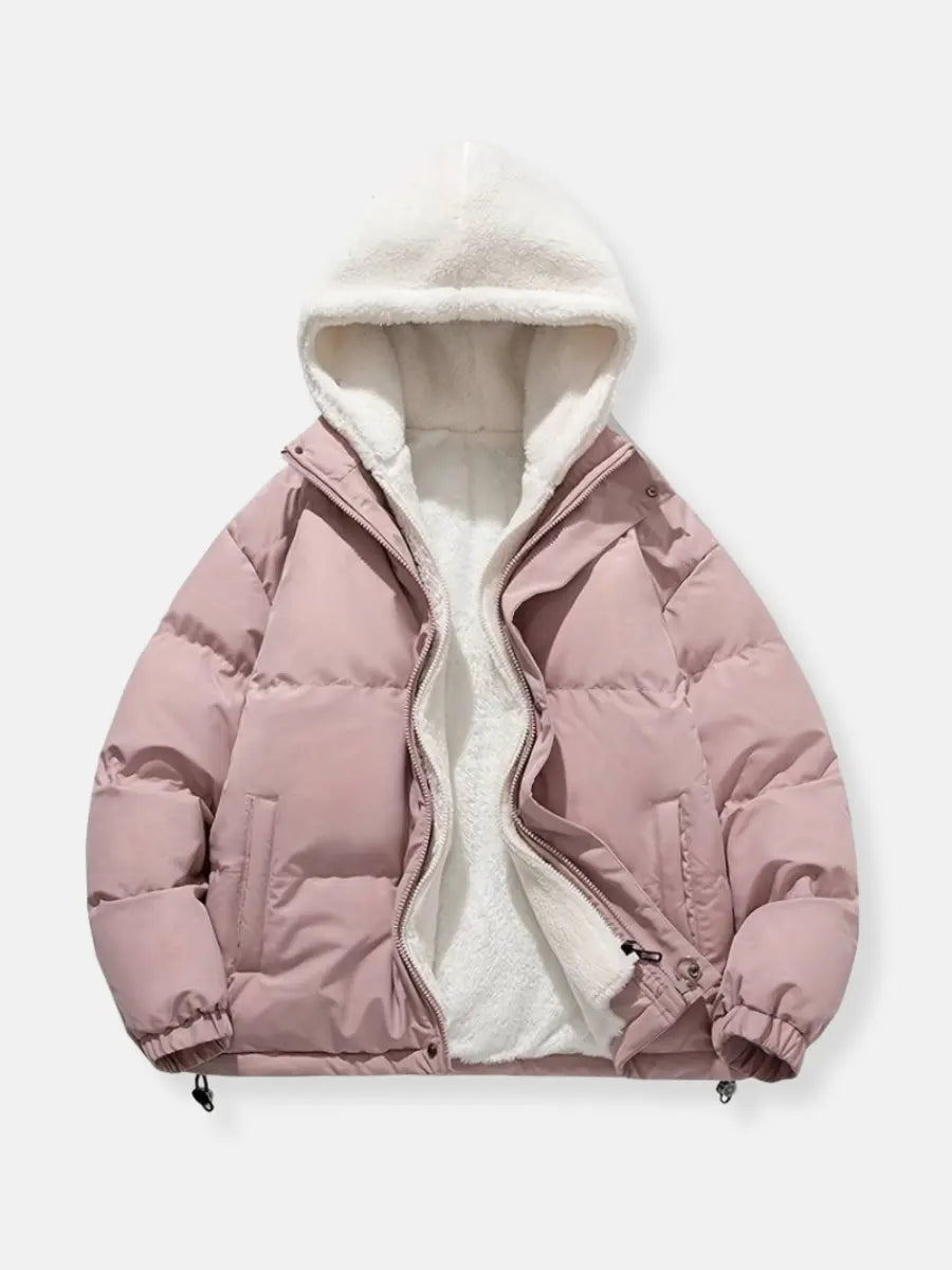 Krohn-e | Warme Reißverschluss Winterjacke Komfort und Stil für Kalte Tage