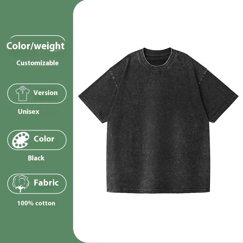 Fudus Retro-Style Baumwoll-T-Shirt