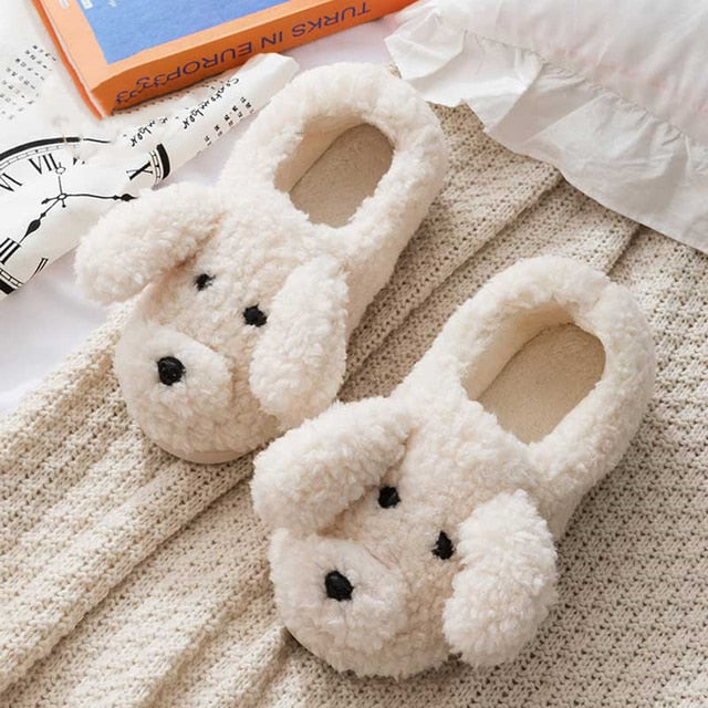 Krohn-e | Bequeme Damen Hausschuhe mit Tiermuster