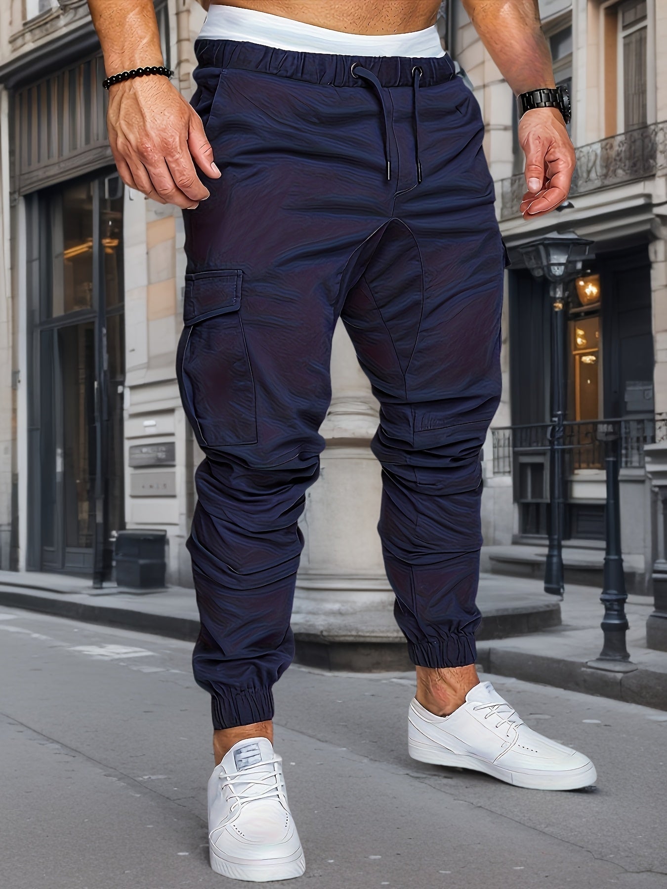 Herren Cargohose von Ben mit Taschen für die Freizeit