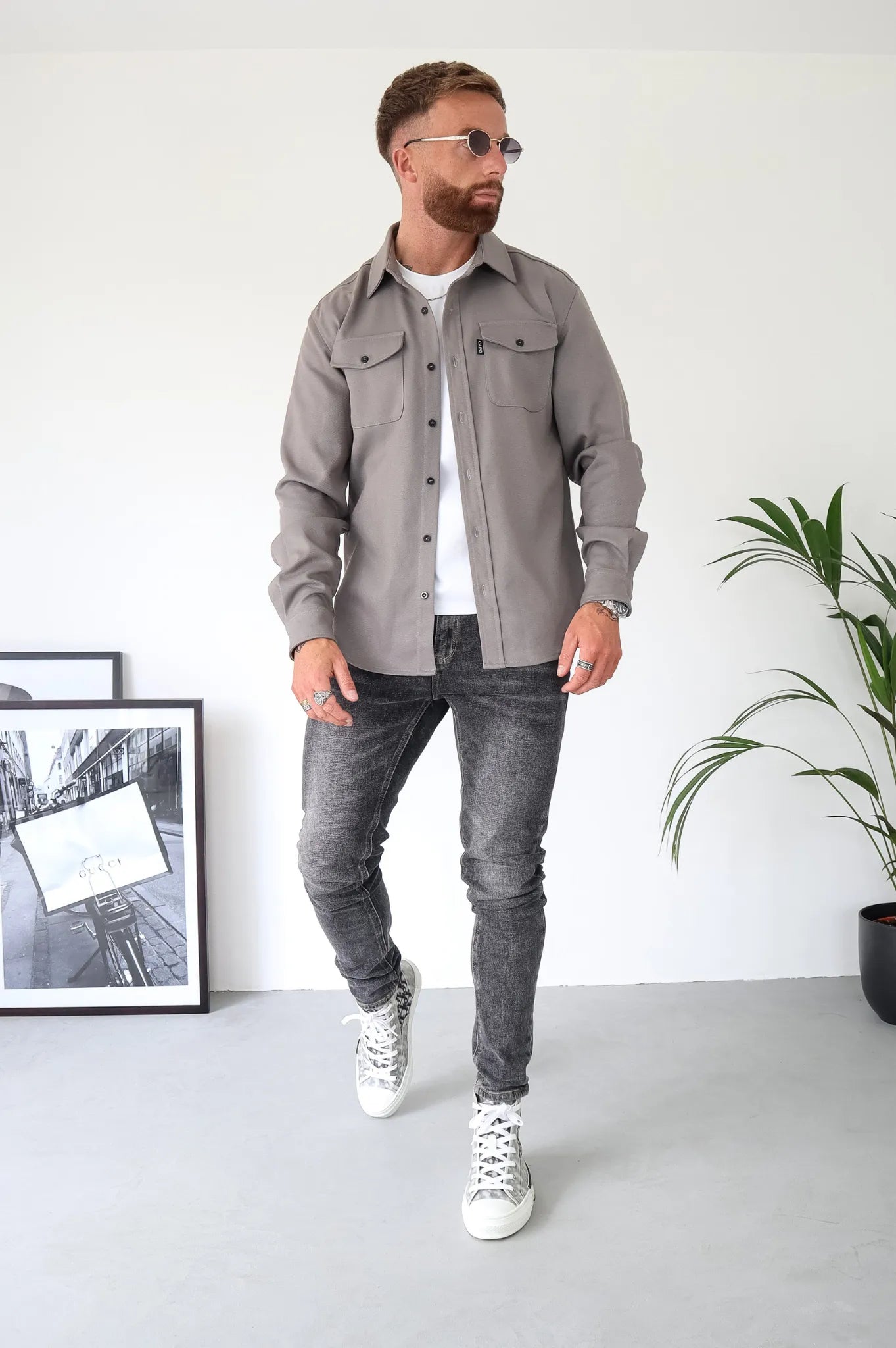 Krohn-e | Button Down Hemdjacke