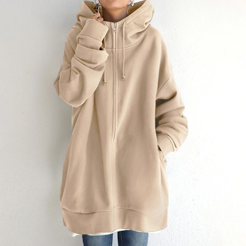 Krohn-e | Herbst Hoodie Übergröße Cassandra