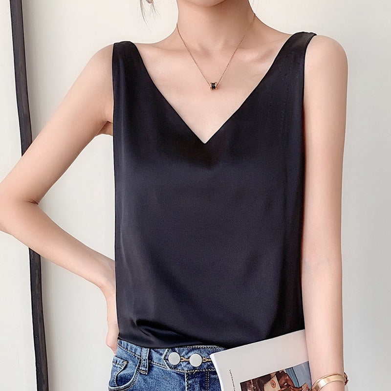 Seidig weiches Tanktop für Damen - Gladys