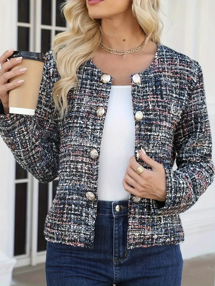 Elegantes Blazer mit zweireihiger Knopfleiste