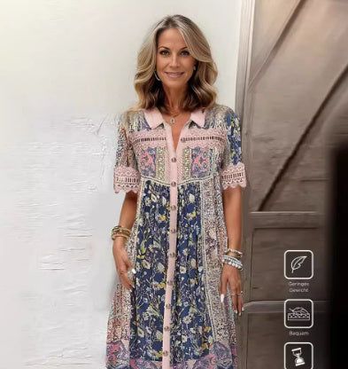 Spitzen-Retrokleid von Fudus