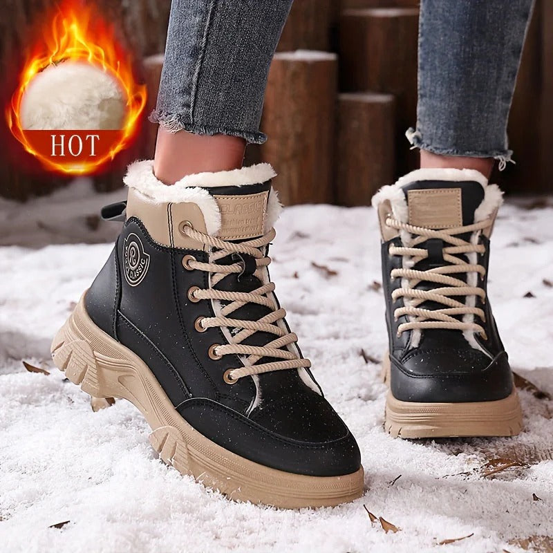 Flivia – Warme Winterstiefel mit Zipper