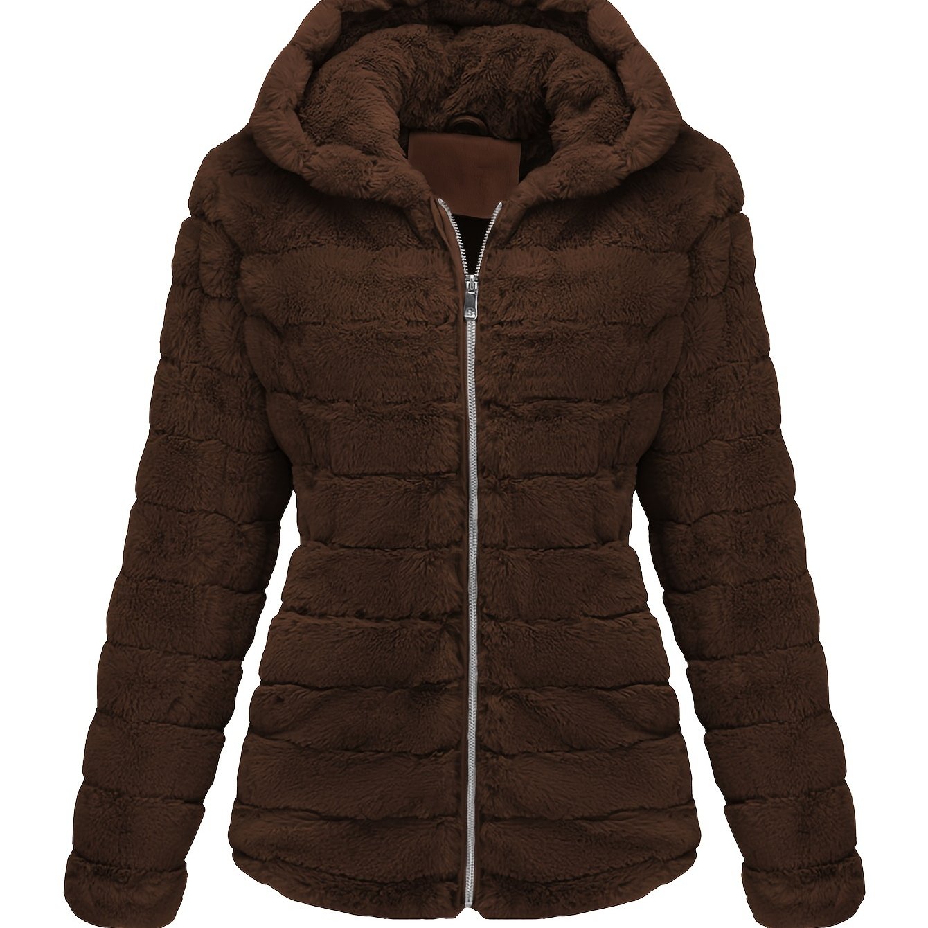 Krohn-e | Eleganter Teddy-Mantel In Einfarbig