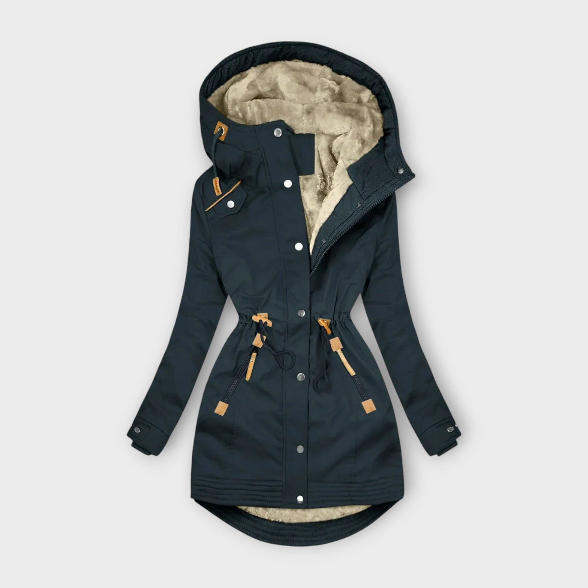 Krohn-e | Damen-Hoodie-Mantel Irina