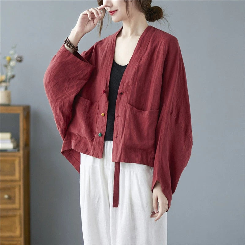 Double Pocket Short Sleeve Loose Fit