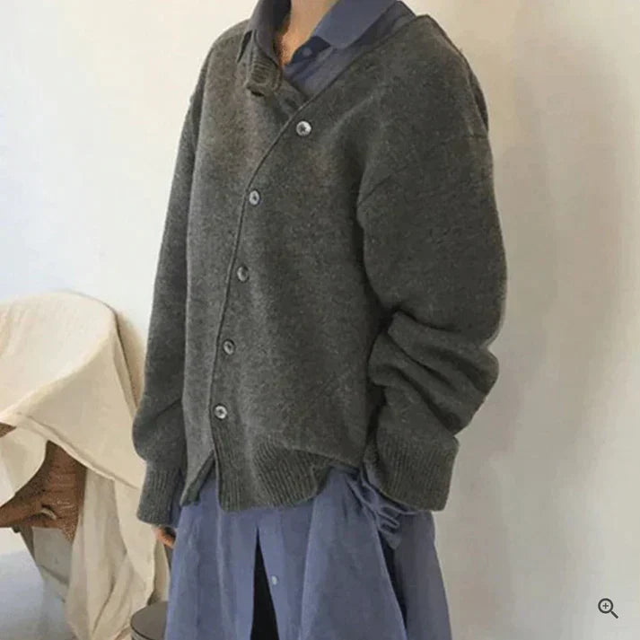 Krohn-e | Strickjacke mit Knöpfen für Den Frühling