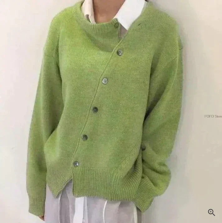 Krohn-e | Strickjacke mit Knöpfen für Den Frühling