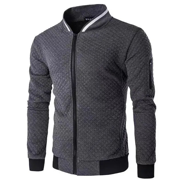 Herren Sweatbomberjacke