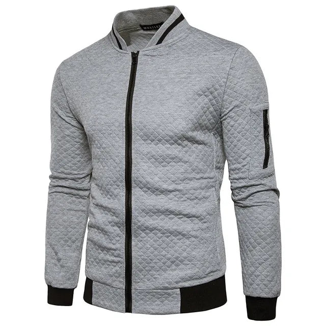 Herren Sweatbomberjacke