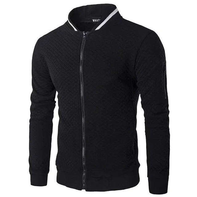 Herren Sweatbomberjacke
