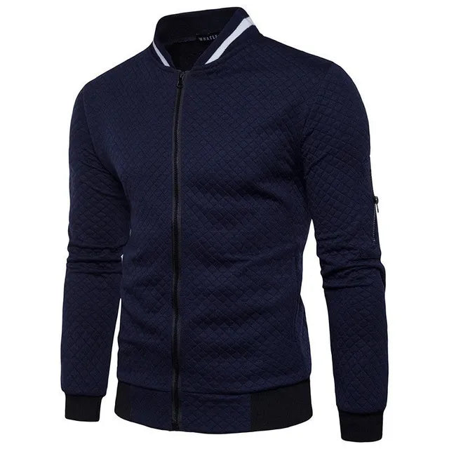 Herren Sweatbomberjacke
