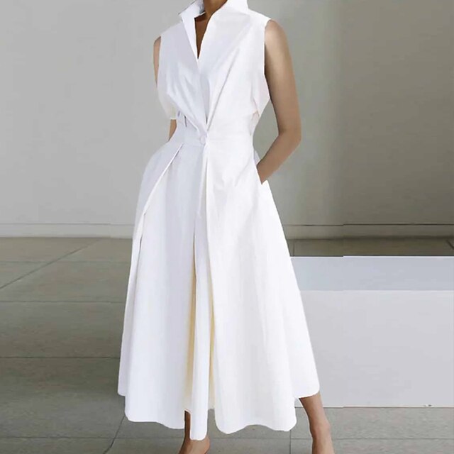 Elegantes kurzärmliges Kleid Emma