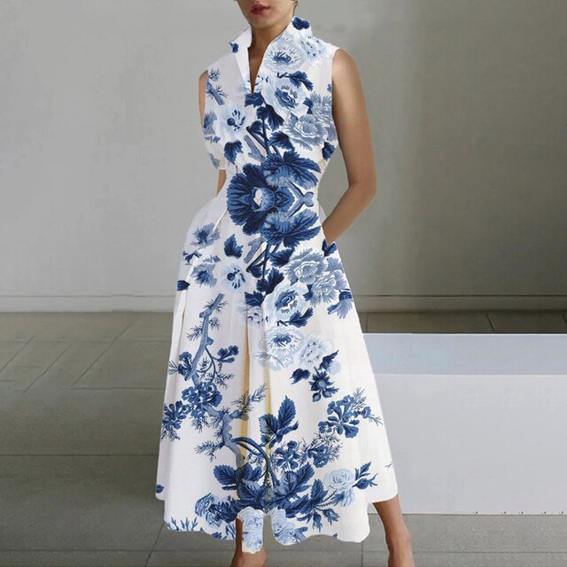 Elegantes kurzärmliges Kleid Emma