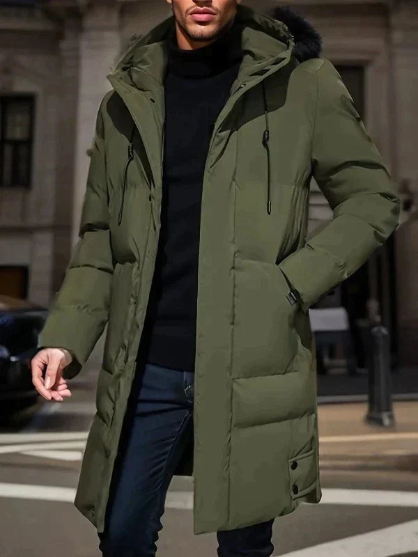 Krohn-e | Winterjacke Herren lang dick