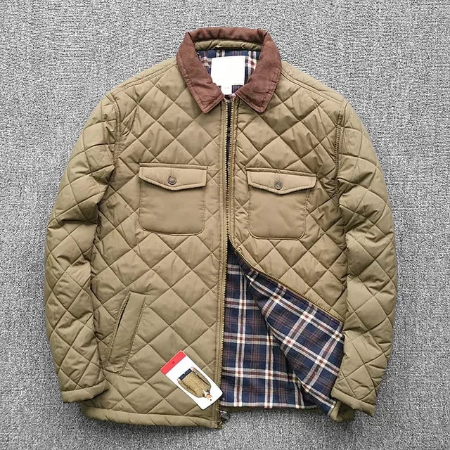 Krohn-e | Lange Wasserjacke mit Verstellbarem Bund Ohne Kapuze für Damen Ideal für Herbst Winter