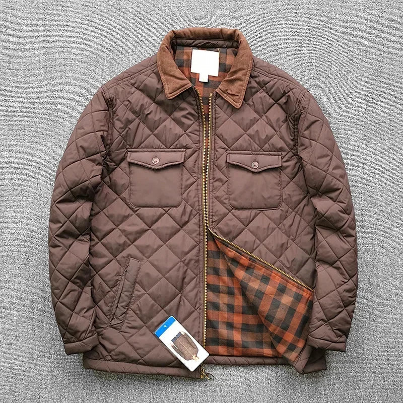 Krohn-e | Lange Wasserjacke mit Verstellbarem Bund Ohne Kapuze für Damen Ideal für Herbst Winter