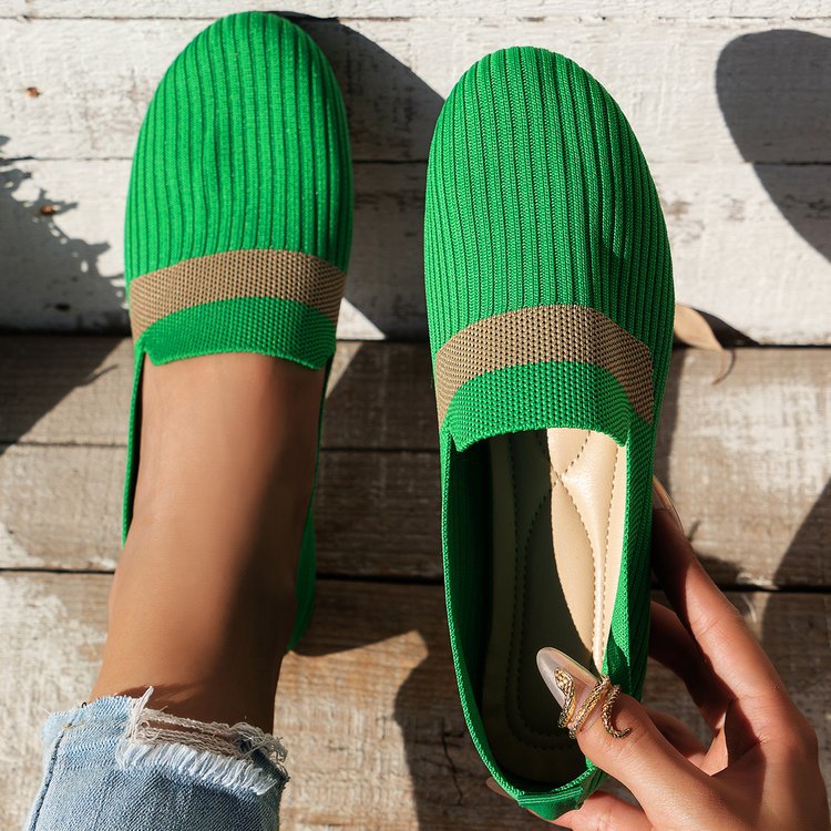 Mira: Atmungsaktive Mesh-Schuhe mit flacher Sohle