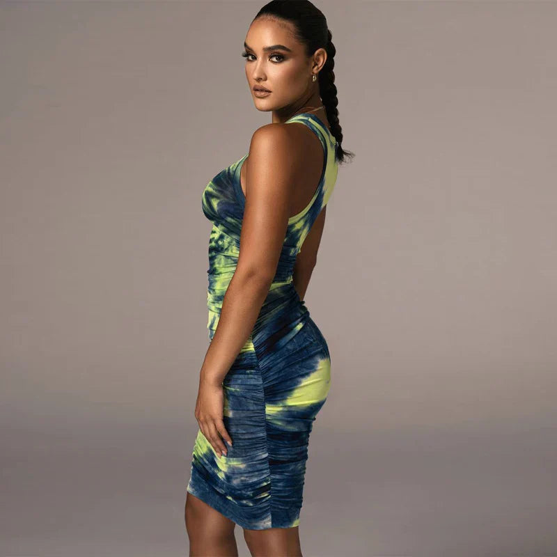 Isabella® Tie-Dye Mini Dress